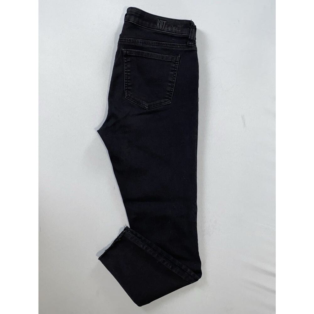 KUT From The Kloth Carlo Ankle Skinny Fray Lightweight Stretch Jeans. Women's 8.